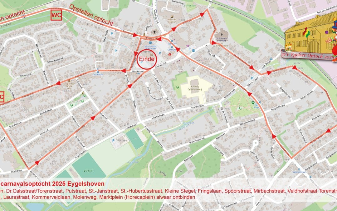 Carnavalsoptocht Eygelshoven 2 maart 2025